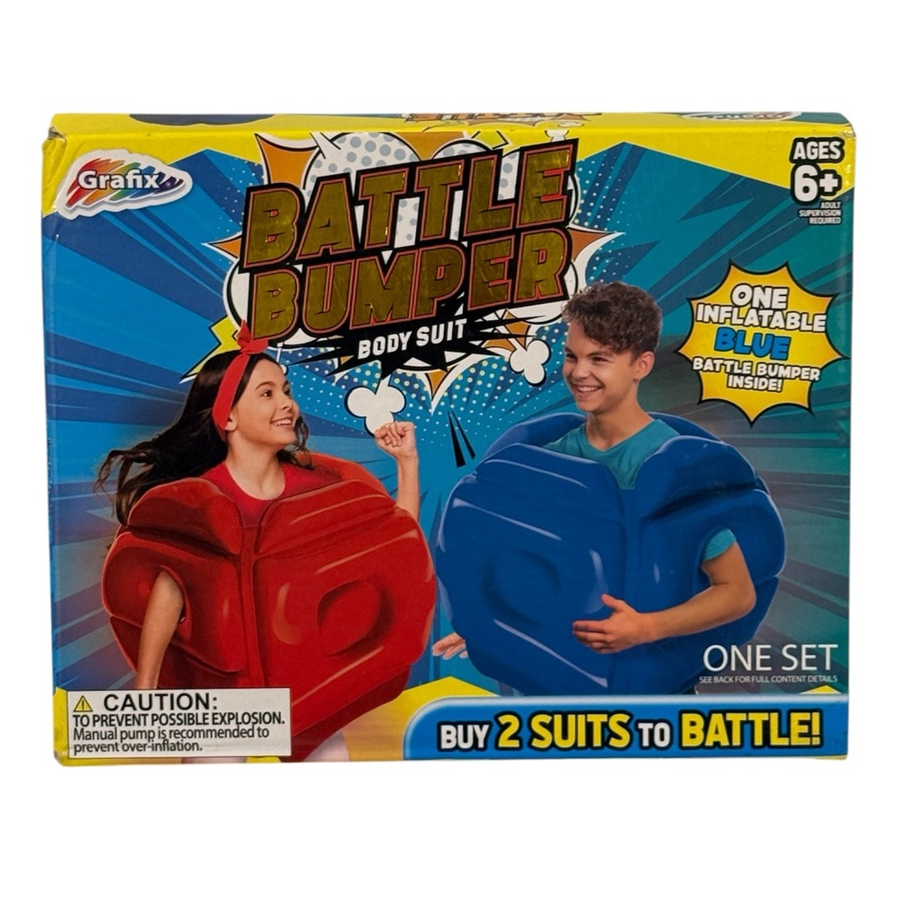 NEW Grafix Battle Bumper Body Suit Set ~ One Blue Suit Included